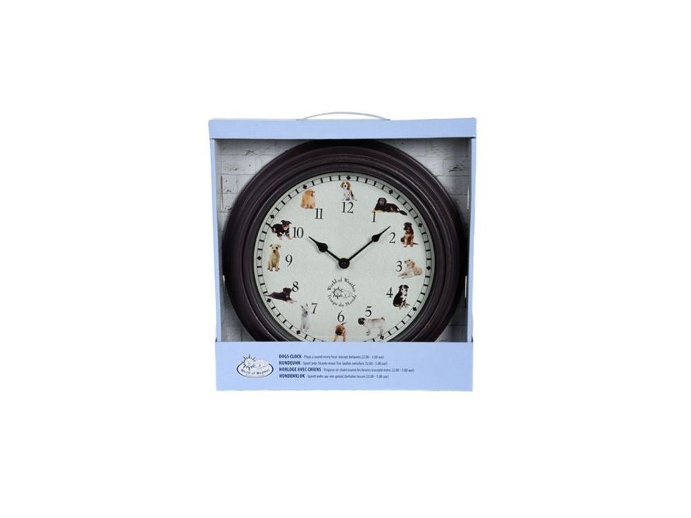 Wall Dog Sounds Clock (Indoor only)_Clocks