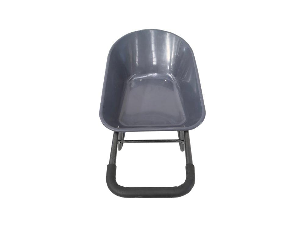 78 Litre Poly Wheelbarrow with Twin Pneumatic Wheels_Trollies & Wagons