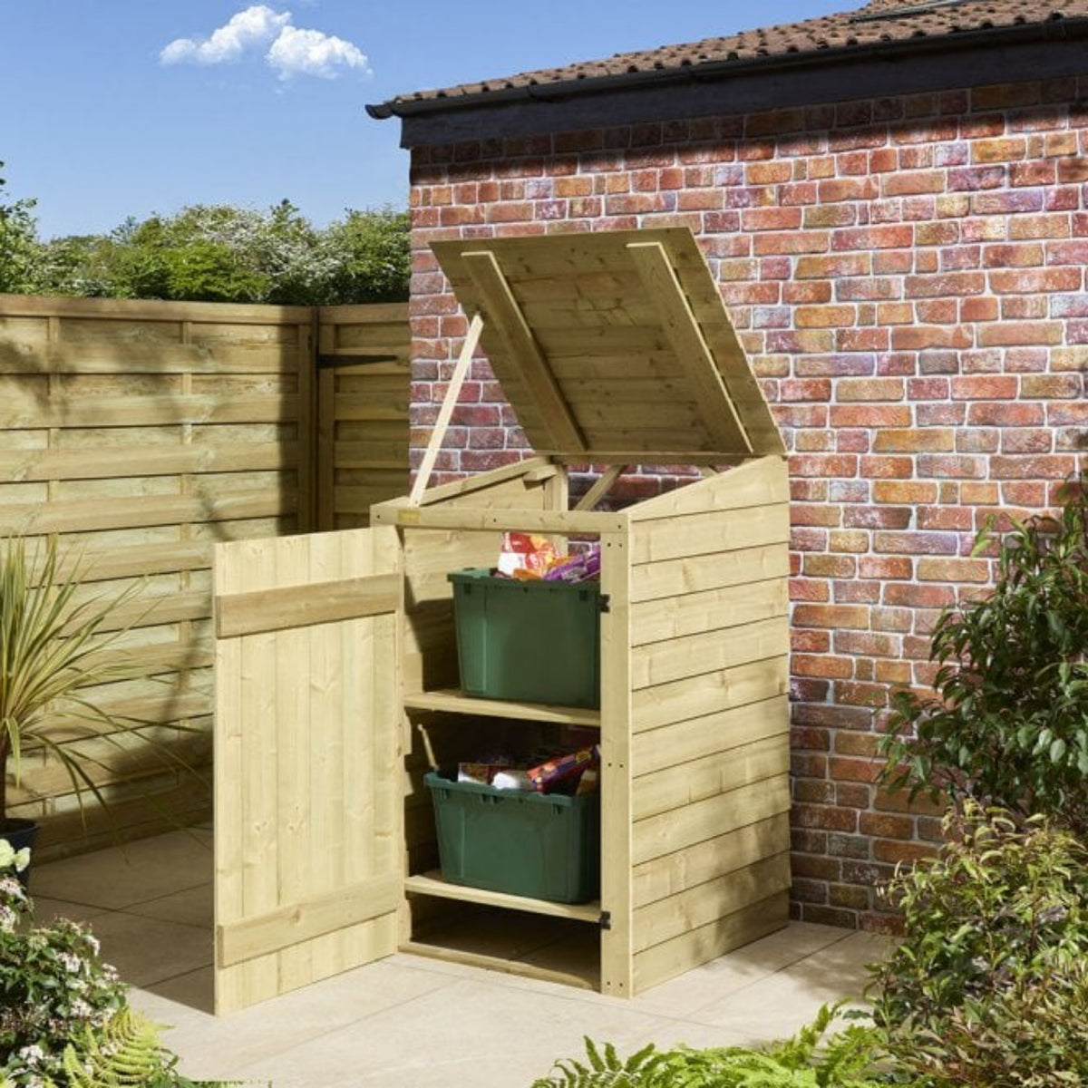 Traditional Overlap Recycling Box Store