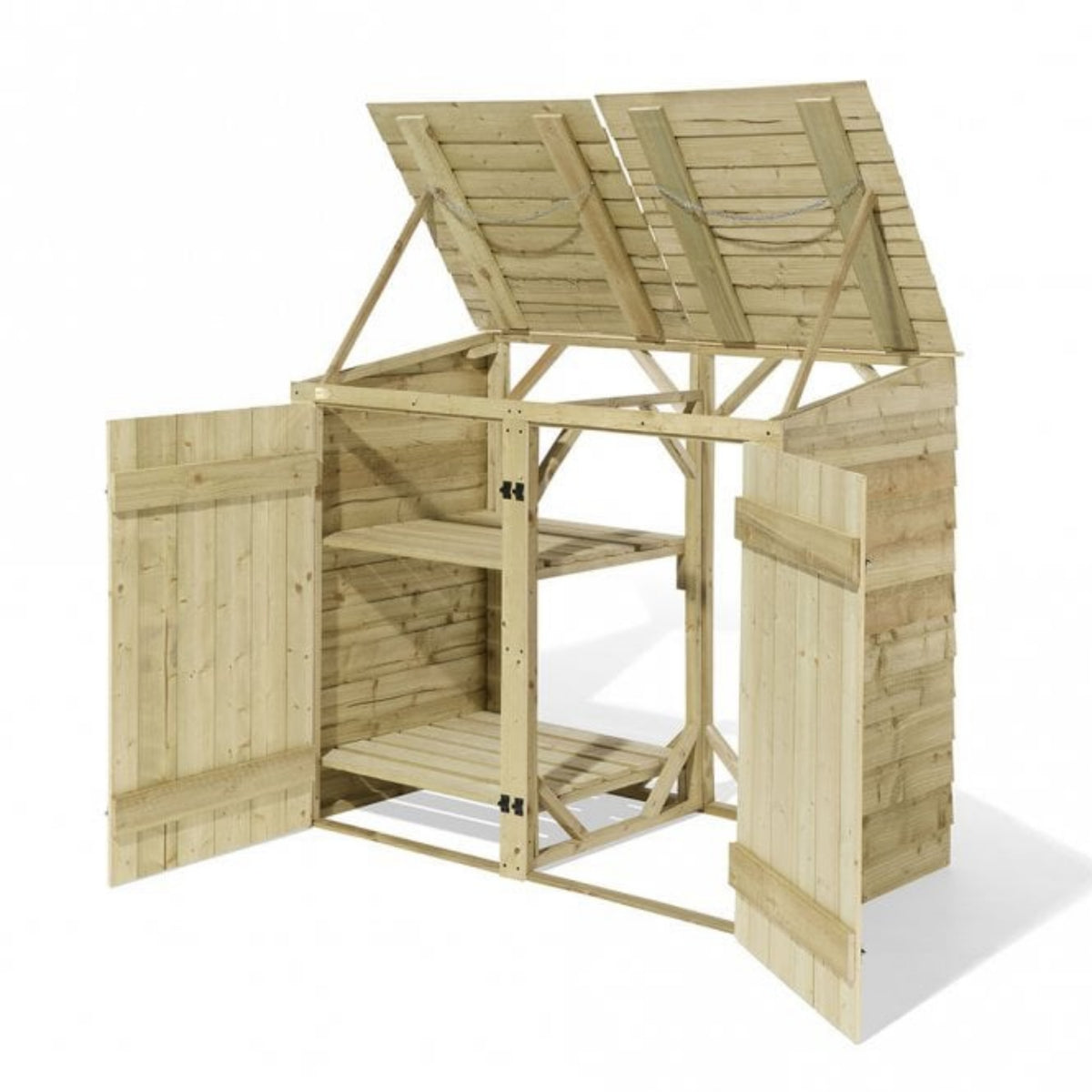 Traditional Overlap Single Bin Store With Box Store
