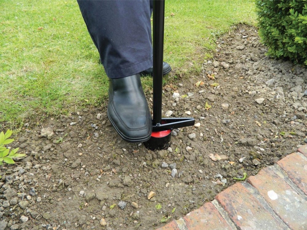Heavy Duty Long Handle Bulb Planter with Soil Ejection System – Garland_Clean - Up Tools