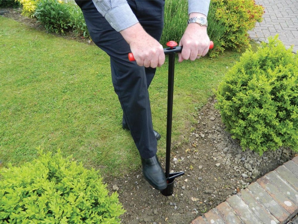 Heavy Duty Long Handle Bulb Planter with Soil Ejection System – Garland_Clean - Up Tools