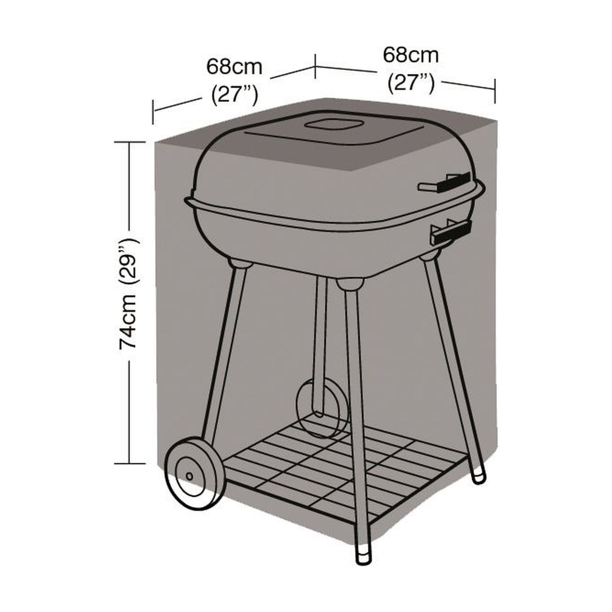 Square BBQ Cover_BBQ Covers