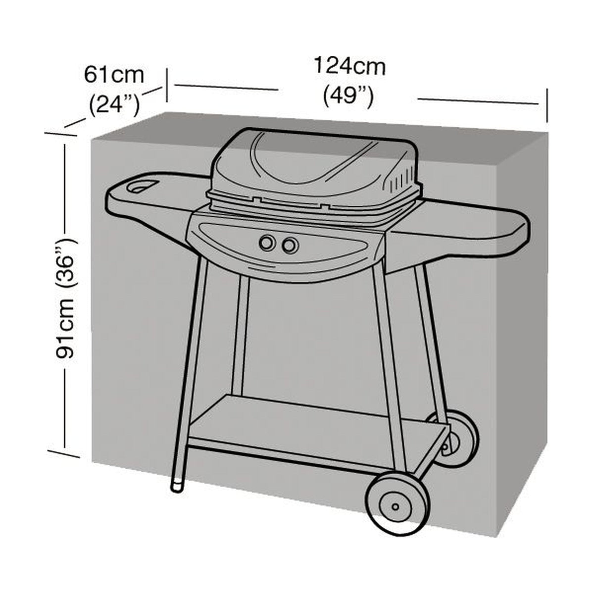 Medium Classic BBQ Cover_BBQ Covers