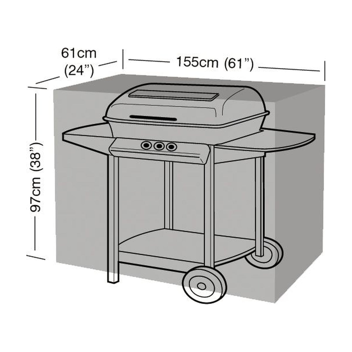 Large Classic BBQ Cover_BBQ Covers