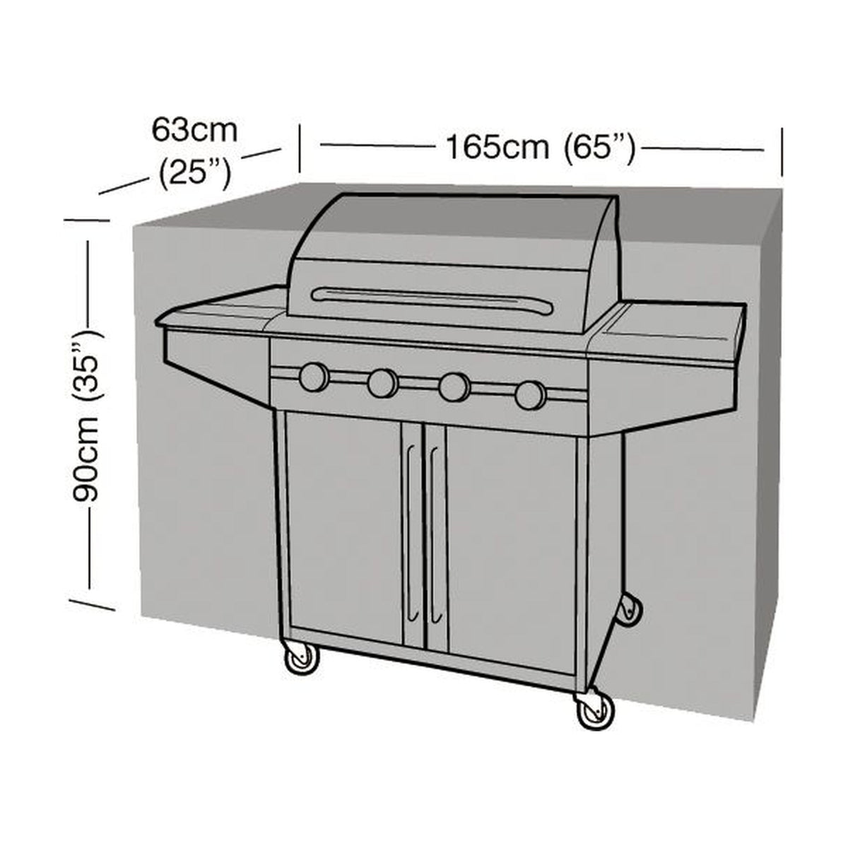 Extra Large Classic BBQ Cover_BBQ Covers
