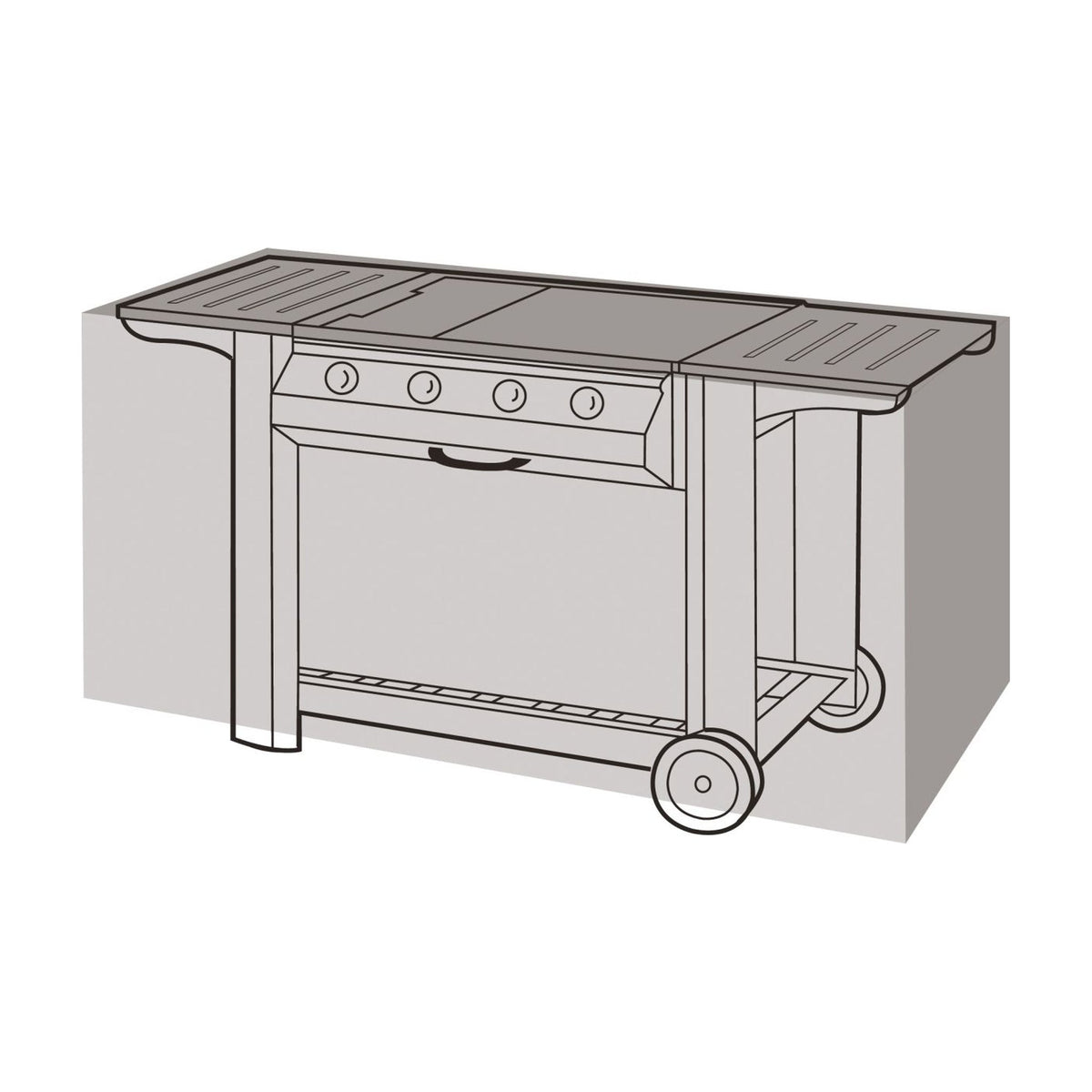 Large Flatbed BBQ Cover_BBQ Covers