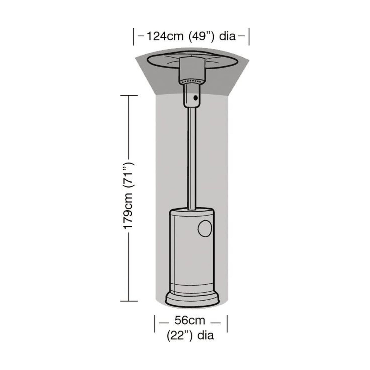 Patio Heater Cover_Patio Heater Covers