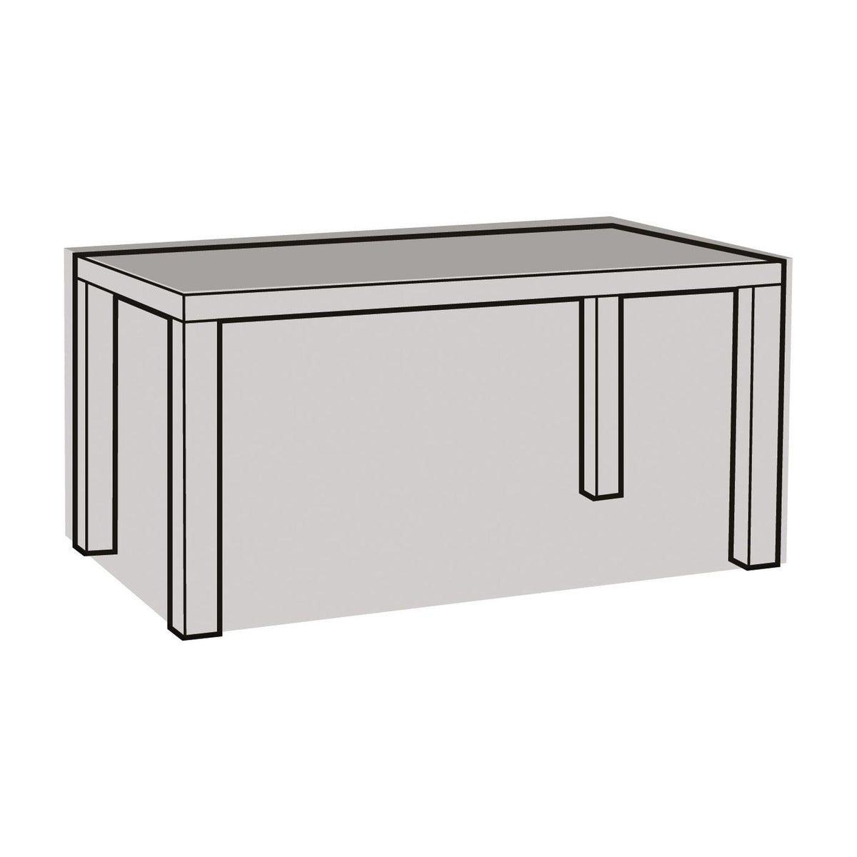 4 Seater Rectangular Table Cover_Garden Furniture Covers