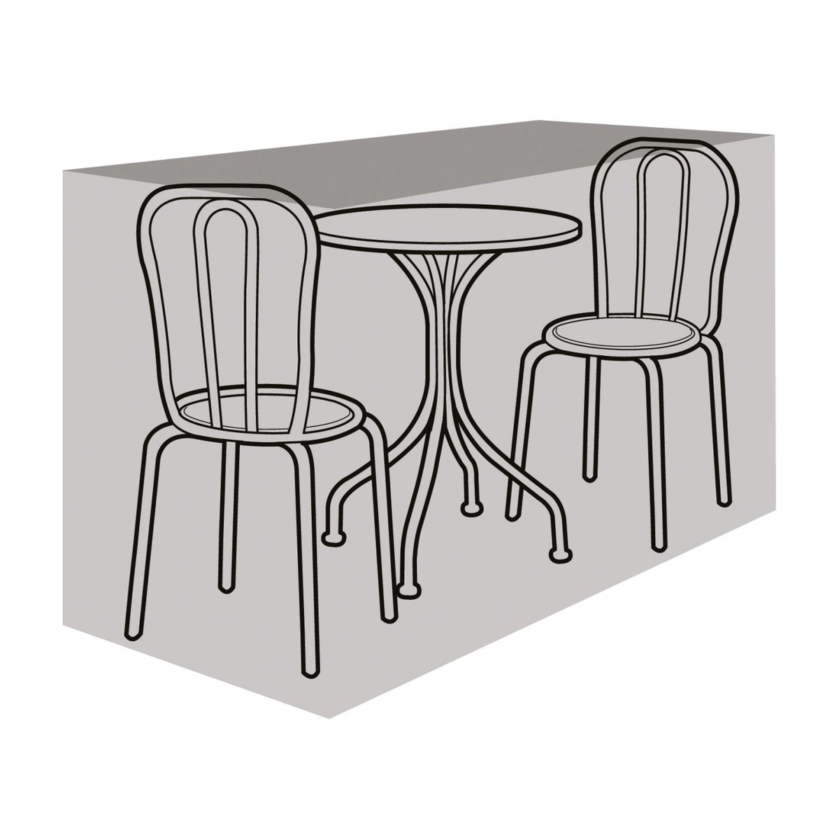 2 Seater Small Bistro Set Cover_Garden Furniture Covers