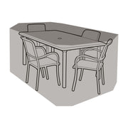 4 Seater Rectangular Table & Chairs Cover_Garden Furniture Covers