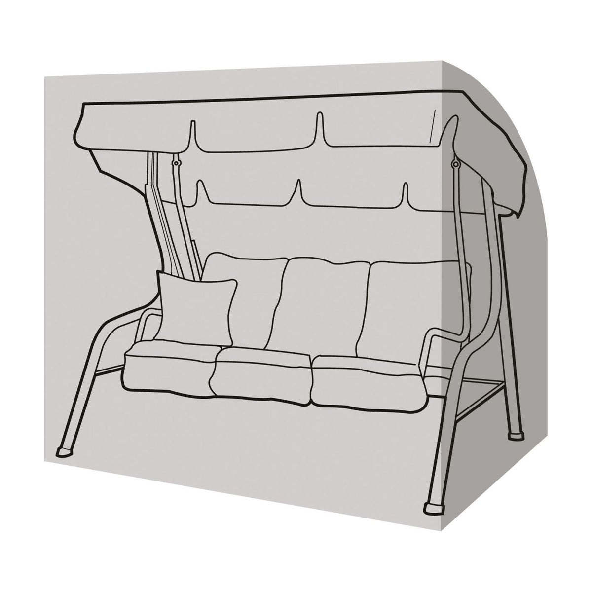 3 Seater Swing Seat Cover_Garden Swing Seat Covers
