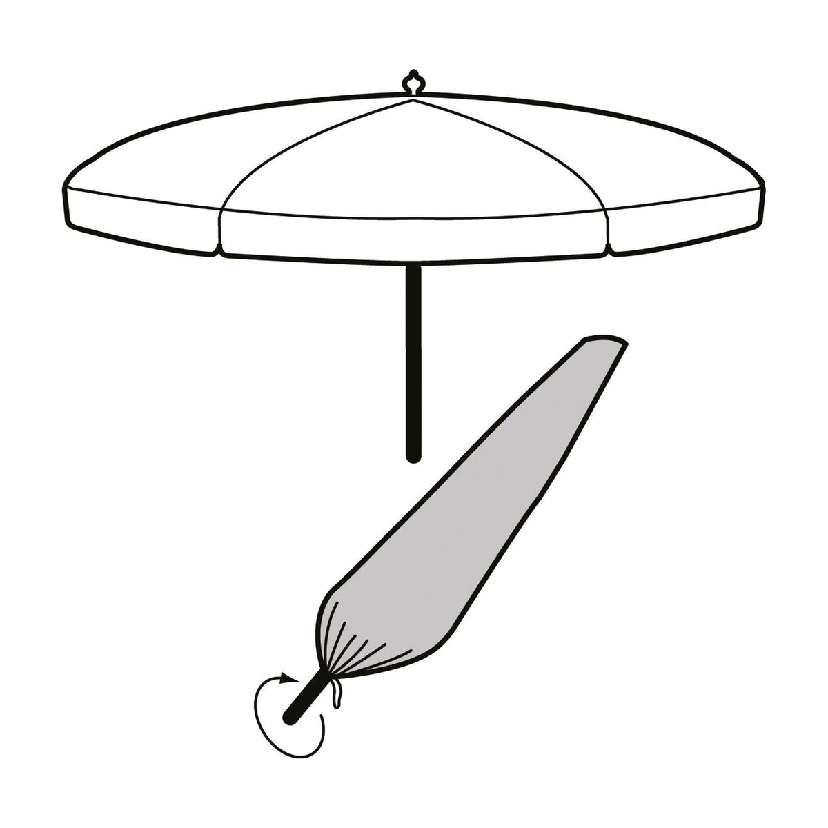 Small Parasol Cover_Parasol Covers