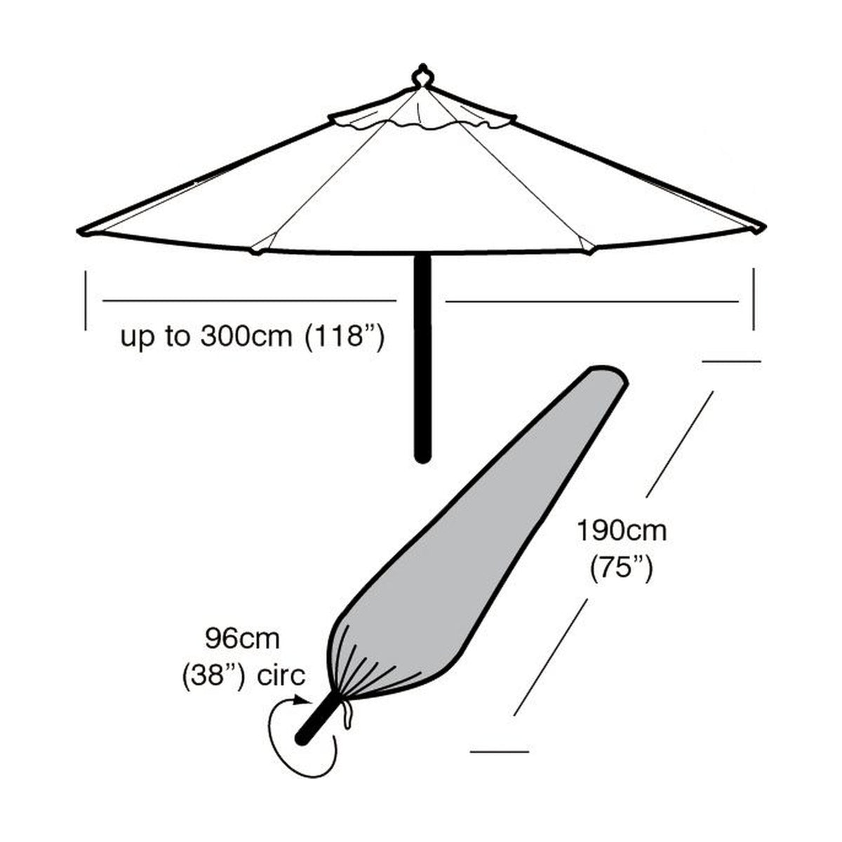 Large Parasol Cover_Parasol Covers