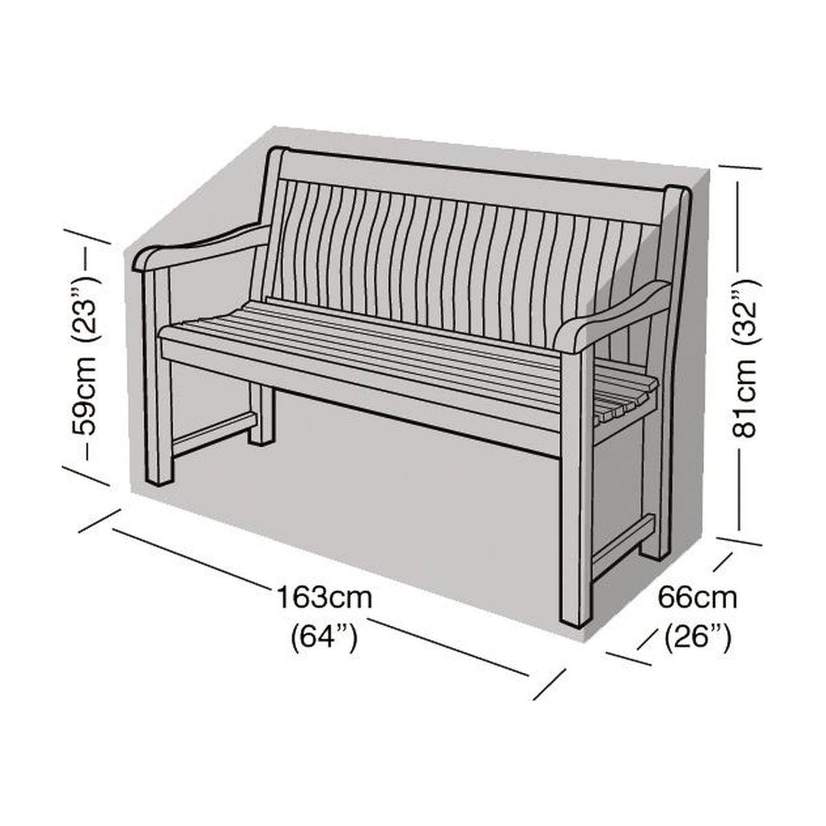 3 Seater Bench Cover_Garden Bench Covers