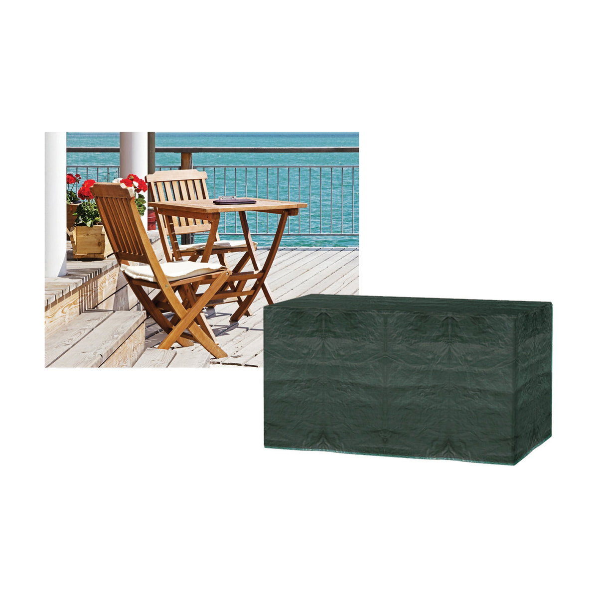 2 Seater Large Bistro Set Cover_Garden Furniture Covers