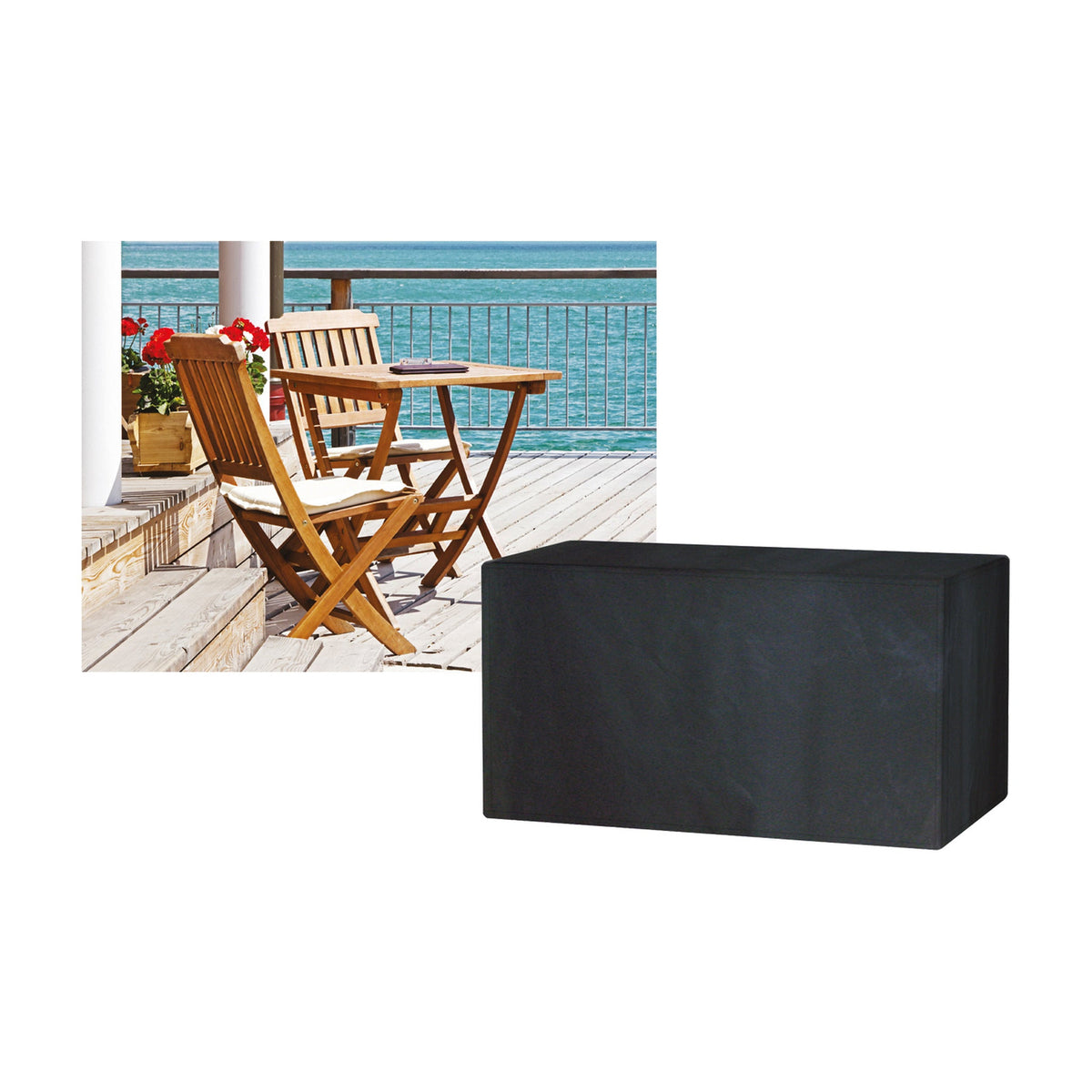 2 Seater Large Bistro Set Cover_Garden Furniture Covers
