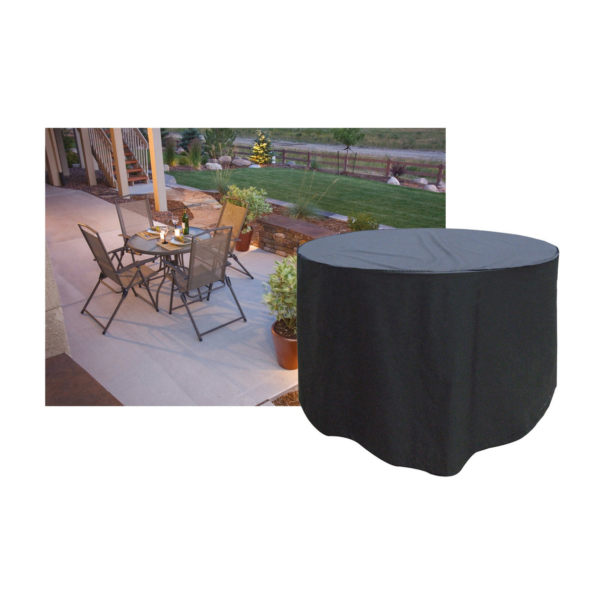 4 Seater Round Table & Chairs Cover_Garden Furniture Covers