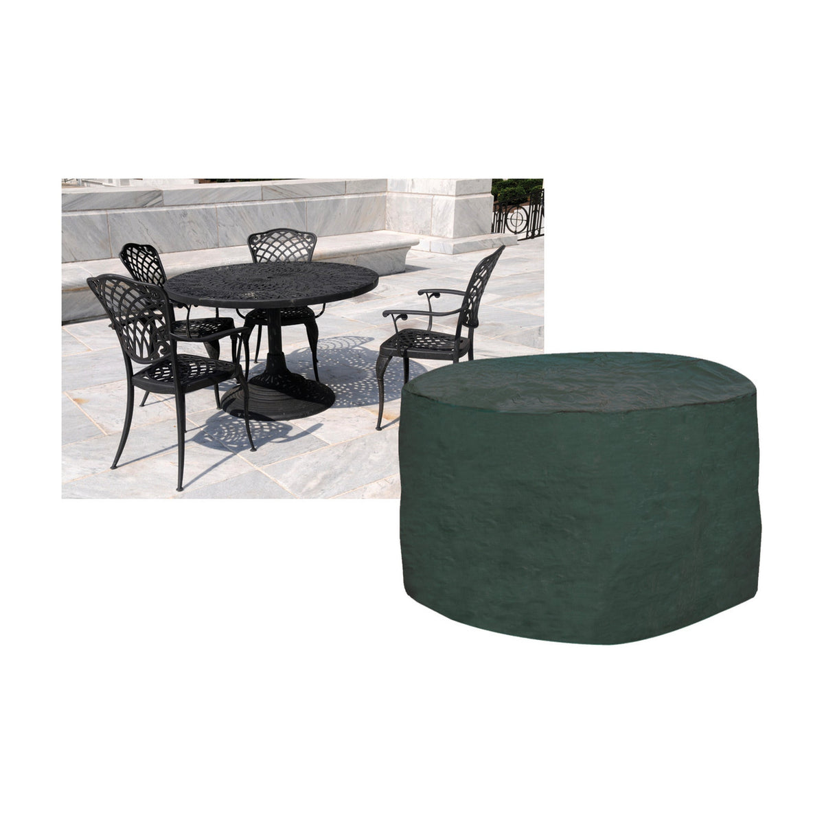 4-6 Seater Round Table & Chairs Cover_Garden Furniture Covers