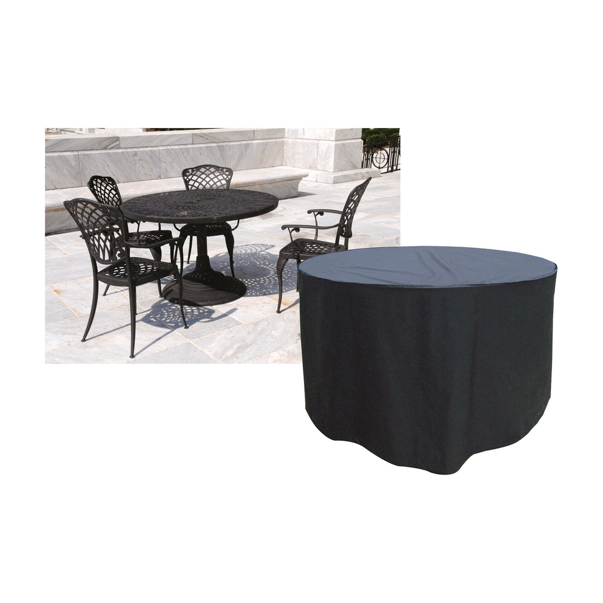 4-6 Seater Round Table & Chairs Cover_Garden Furniture Covers