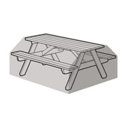 8 Seater Picnic Bench - Premium Polyester_Picnic Bench Covers