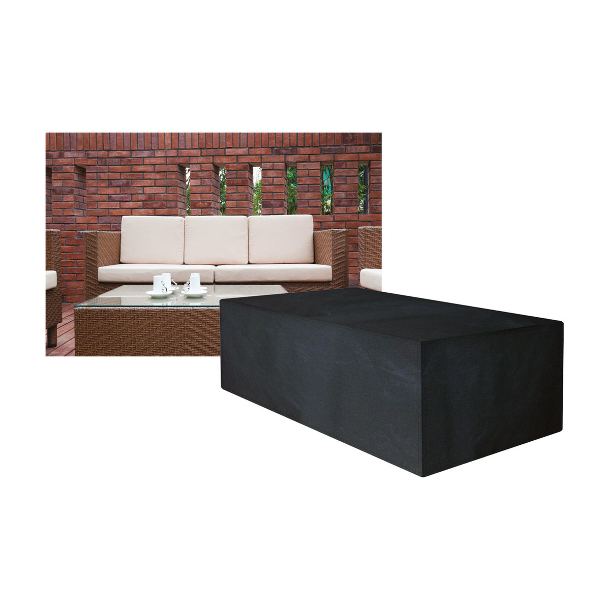 3 Seater Large Sofa Cover_Rattan Furniture Covers