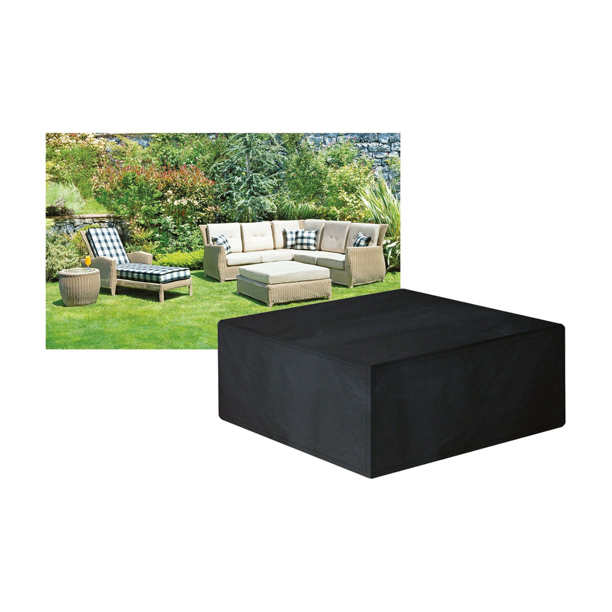 Small Coffee Table Cover_Rattan Furniture Covers