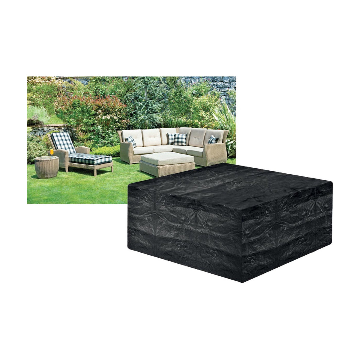 Small Coffee Table Cover_Rattan Furniture Covers