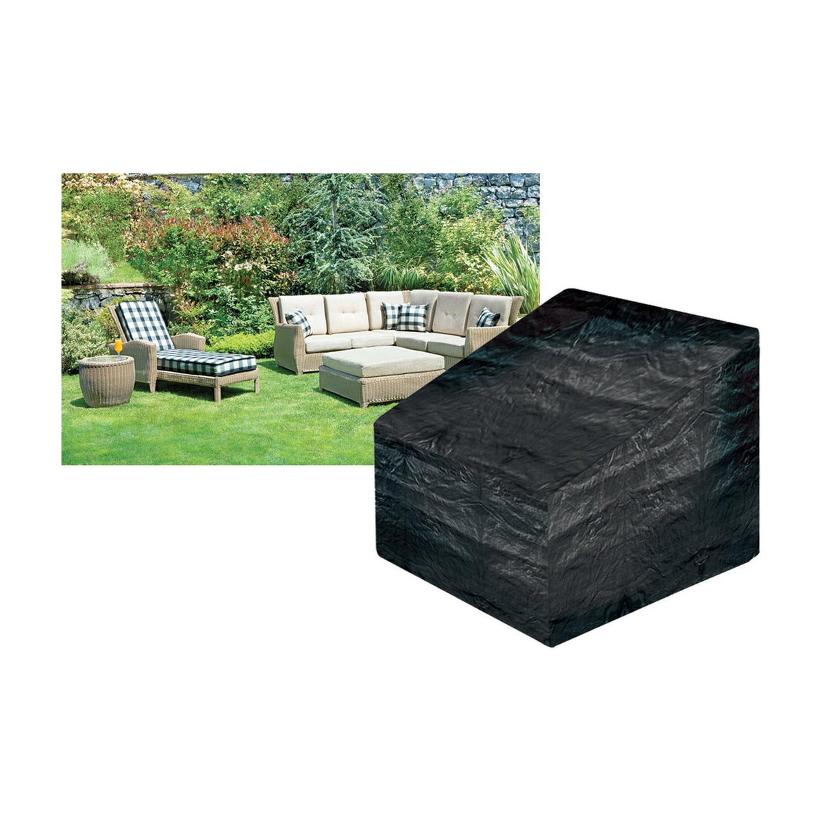Small Centre Unit Cover_Rattan Furniture Covers