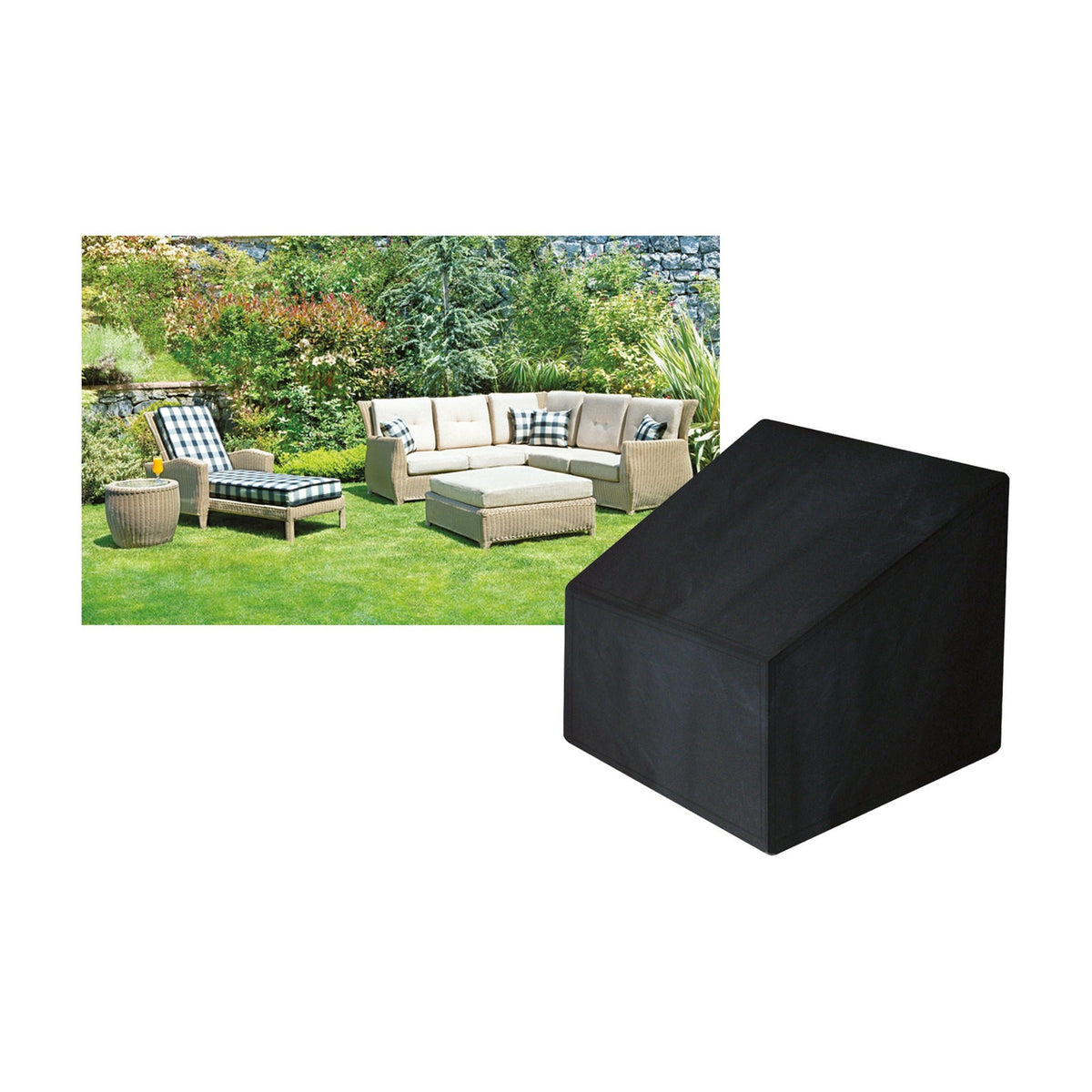 Small Centre Unit Cover_Rattan Furniture Covers