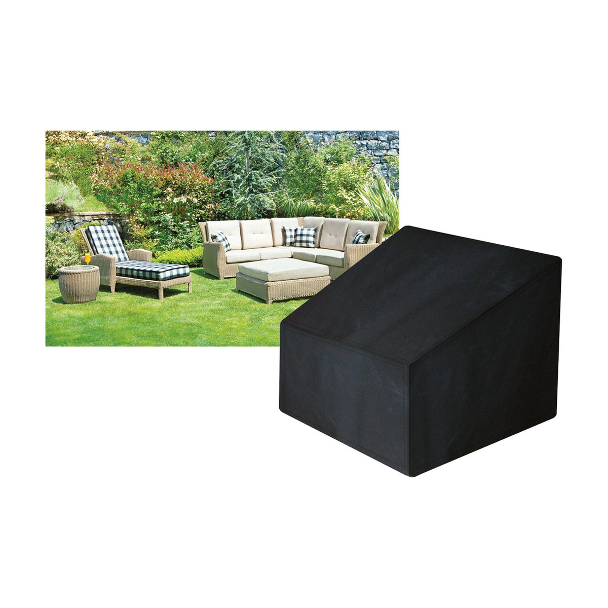 Large Centre Unit Cover_Rattan Furniture Covers