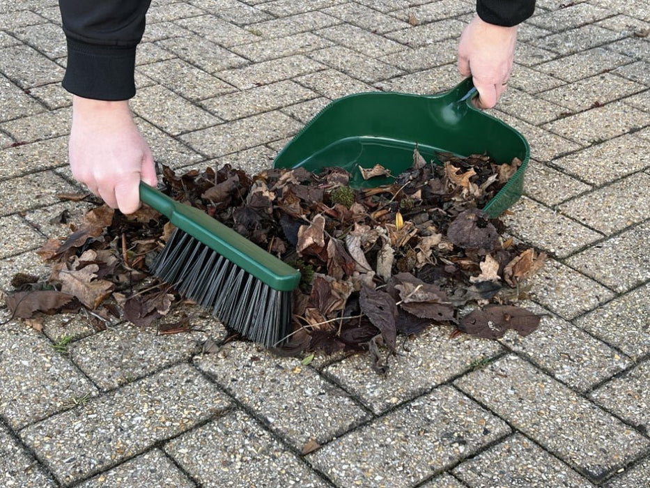 Premium Heavy Duty Dust Pan & Brush – Garland Large Cleaning Set_Clean - Up Tools