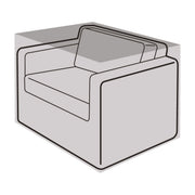 Small Armchair Cover_Rattan Furniture Covers