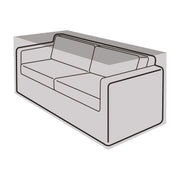 2 Seater Small Sofa Cover_Rattan Furniture Covers