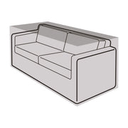 2-3 Seater Small Sofa Cover_Rattan Furniture Covers