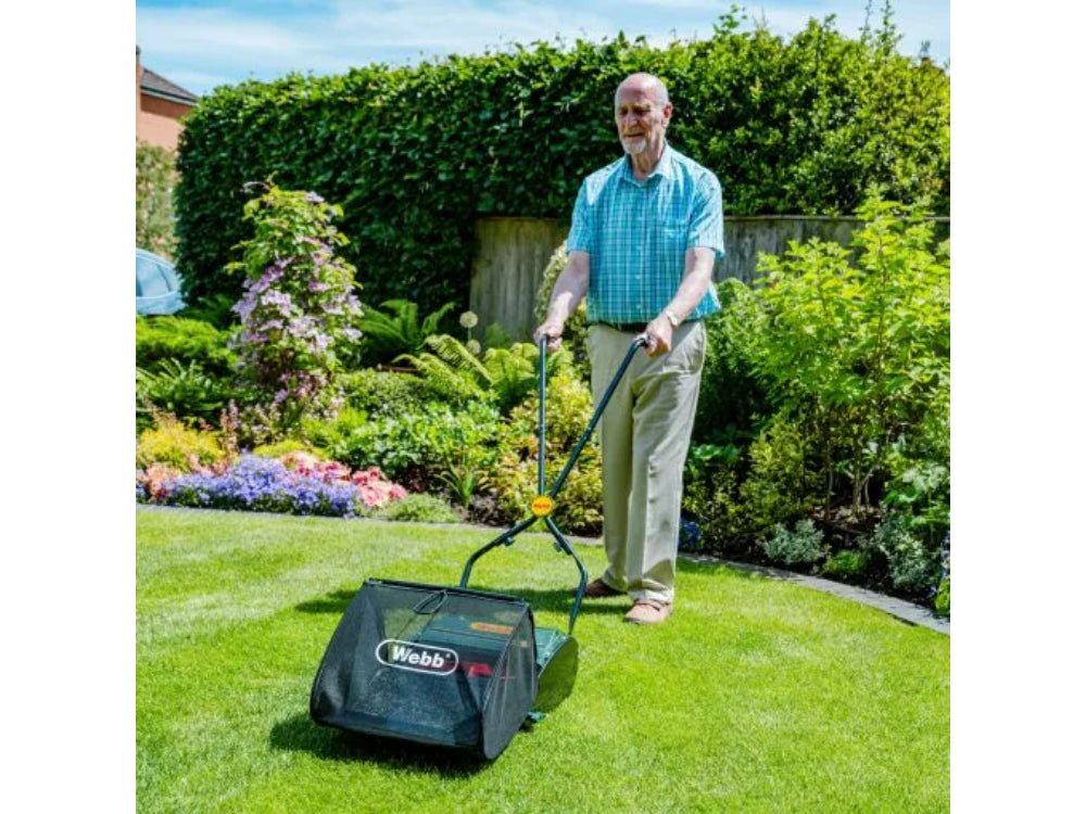 Webb 30cm (12") Roller Hand Lawnmower_Lawnmowers