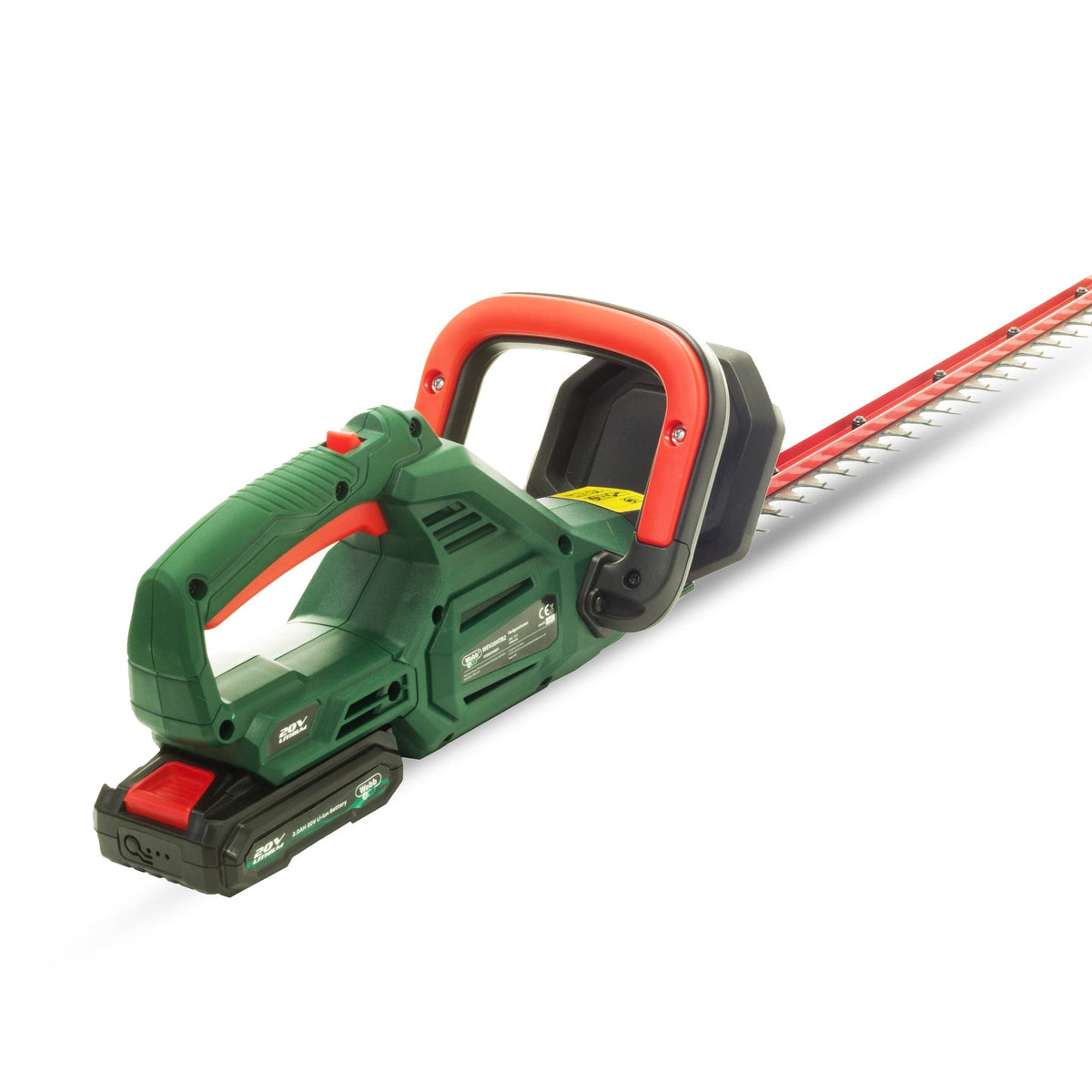 Webb Eco 20V 50cm (20") Cordless Hedge Trimmer (2Ah Battery & Charger Included)_Hedge Trimmers