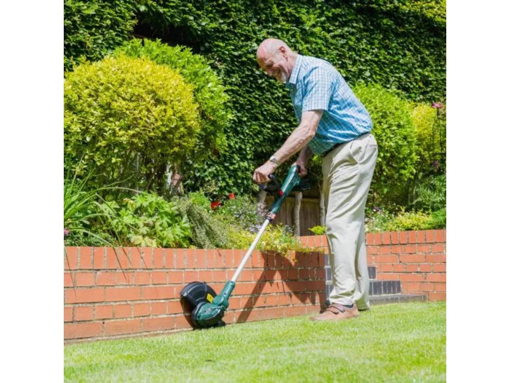 12" Cordless Line Trimmer_Forks Spades & Edging Tools