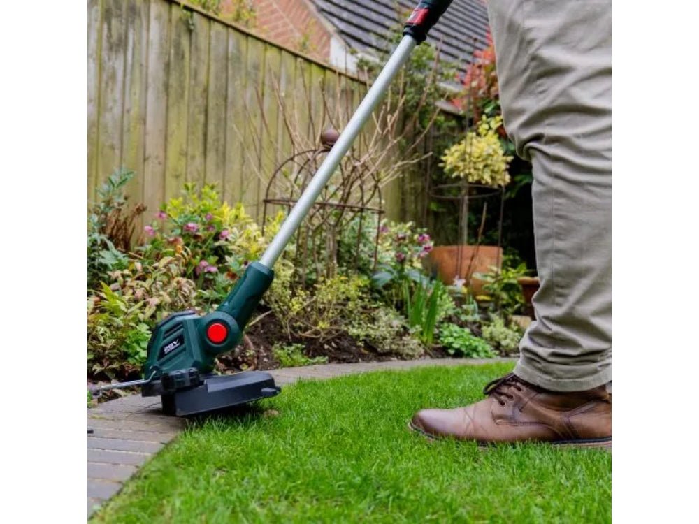 12" Cordless Line Trimmer_Forks Spades & Edging Tools