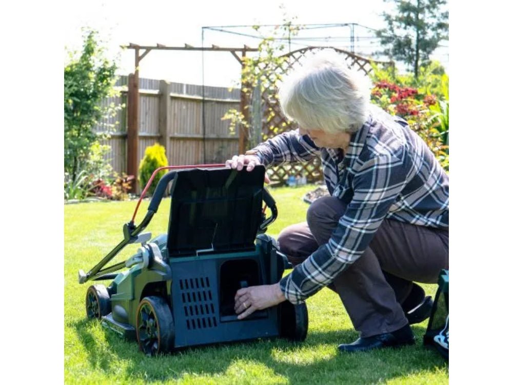 Webb Eco 17" Cordless Rotary Lawnmover_Lawnmowers