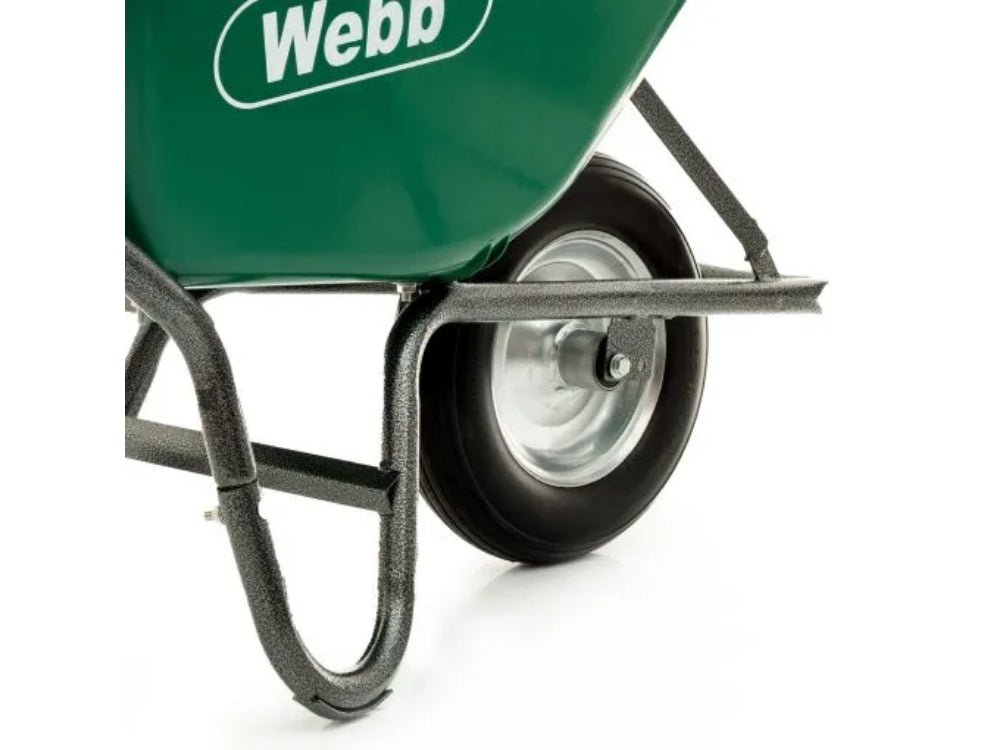 90L Poly Body Wheelbarrow with Puncher Proof Wheel_Trollies & Wagons