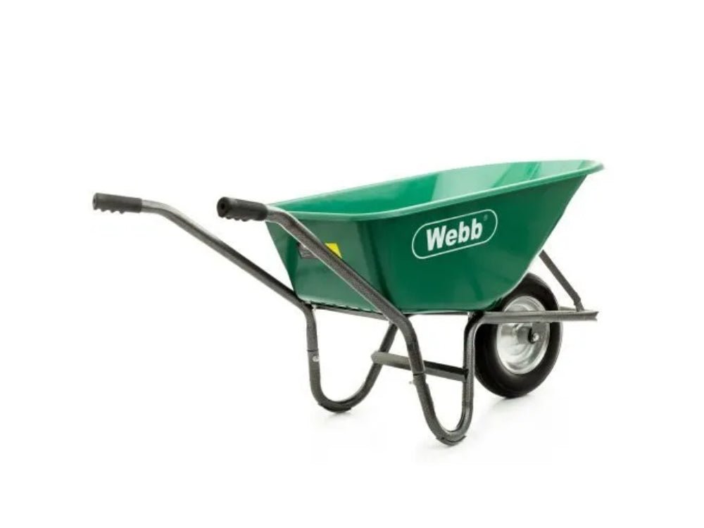 90L Poly Body Wheelbarrow with Puncher Proof Wheel_Trollies & Wagons