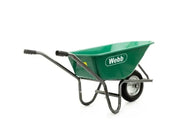 90L Poly Body Wheelbarrow with Puncher Proof Wheel_Trollies & Wagons