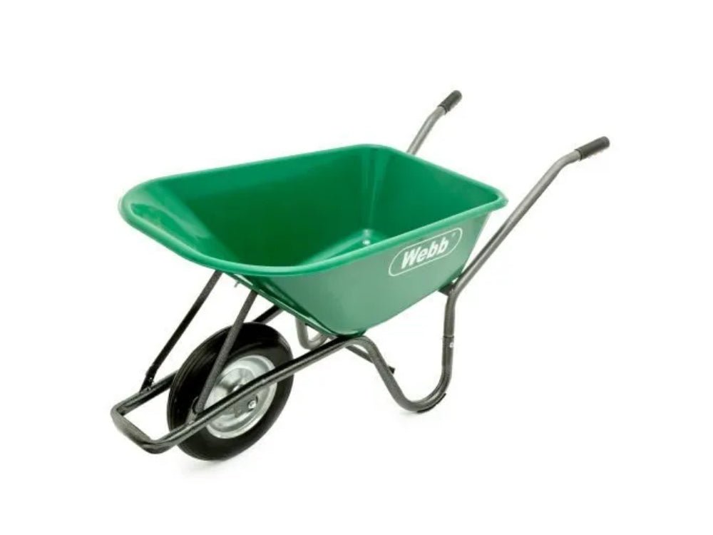 90L Poly Body Wheelbarrow with Puncher Proof Wheel_Trollies & Wagons