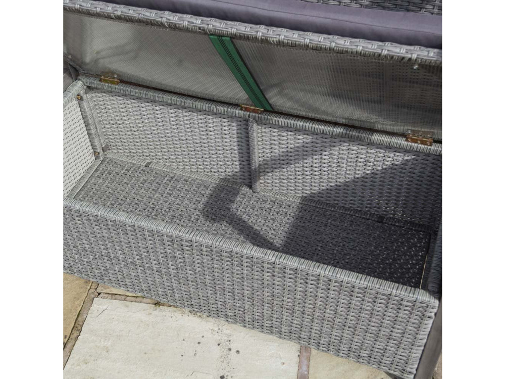 Alderley Rattan Storage Bench_Garden Benches