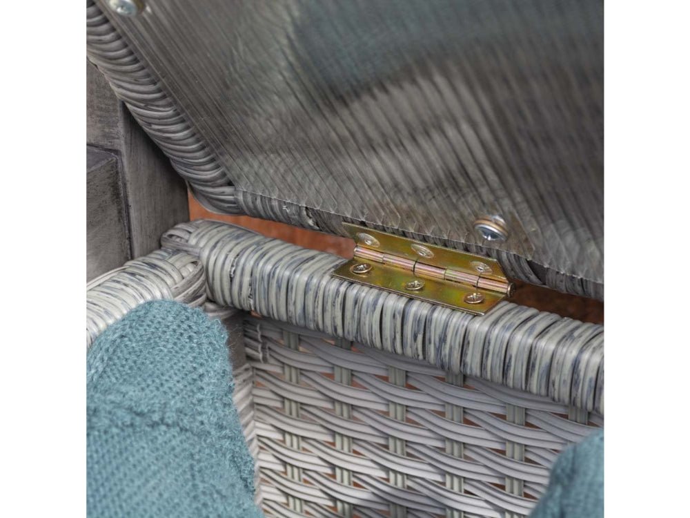 Alderley Rattan Storage Bench_Garden Benches