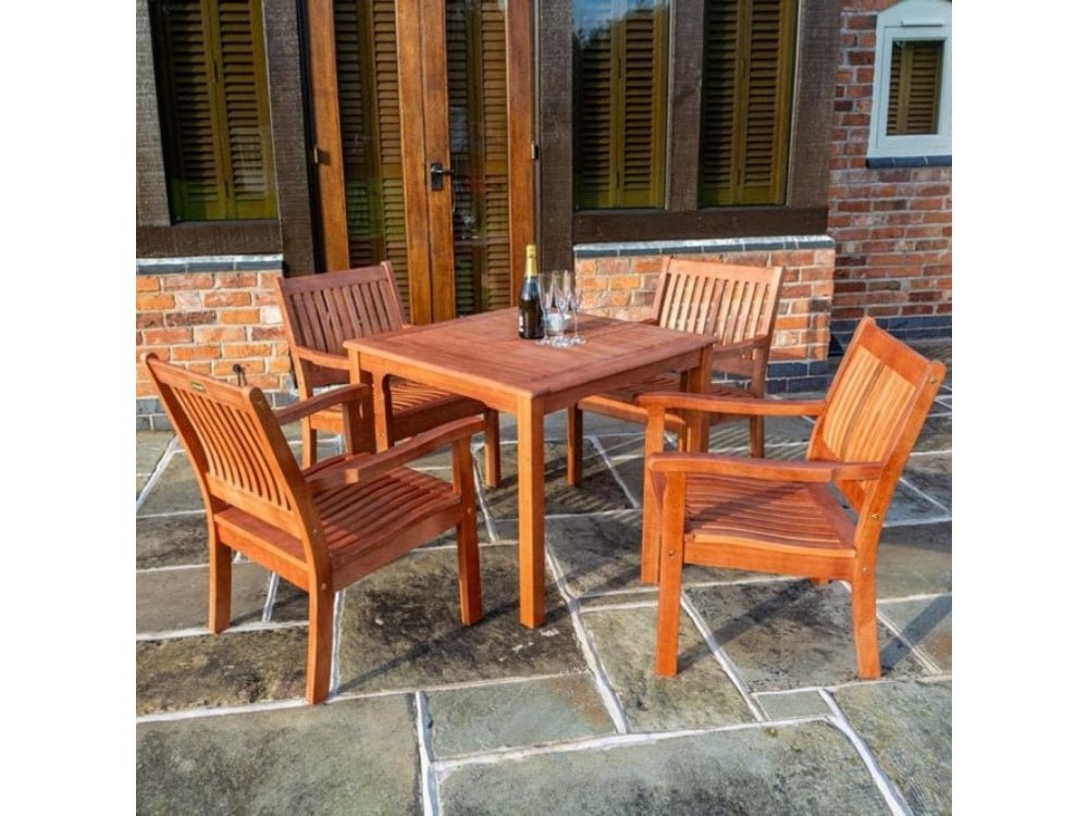 Willington Square 4 Seat Set_Garden Furniture