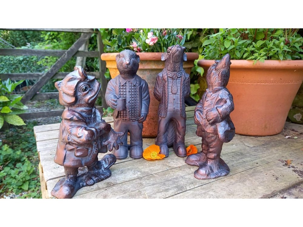 Wind in the Willows Character Ornaments – Polystone Resin_Garden Ornaments