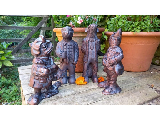 Wind in the Willows Character Ornaments – Polystone Resin_Garden Ornaments