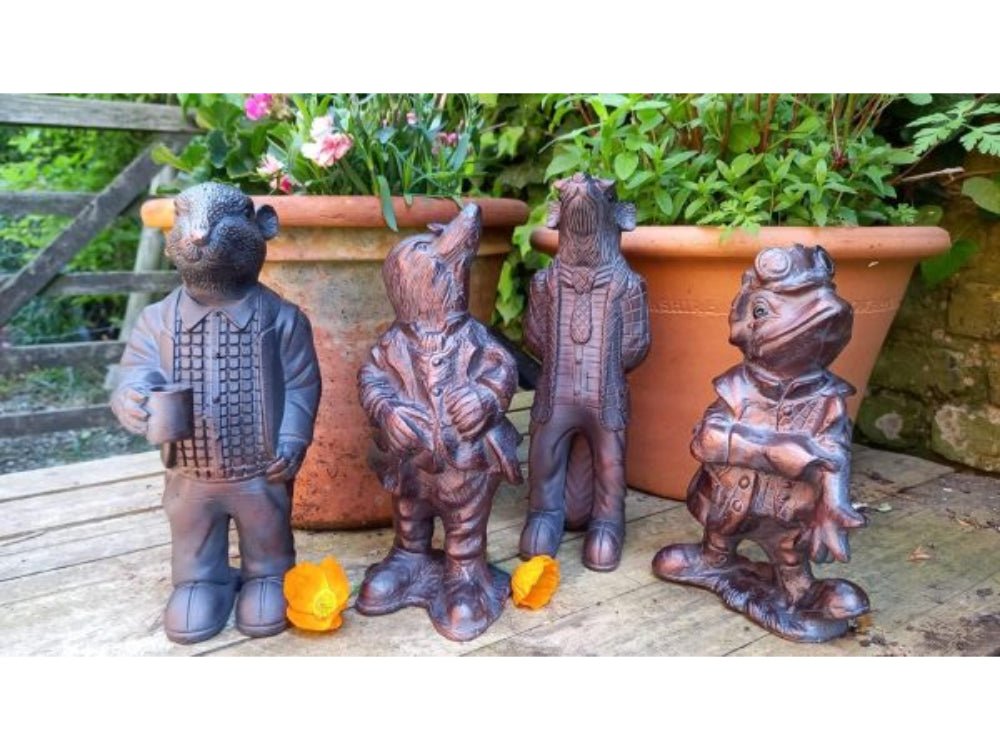 Wind in the Willows Character Ornaments – Polystone Resin_Garden Ornaments